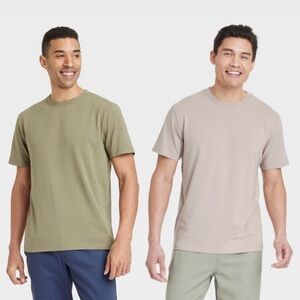 2 Pack Goodfellow & Co. Men's Comfort Wear Tees